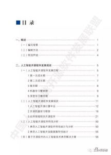 中國人工智能開源軟件發(fā)展白皮書（2018） 聚焦人工智能應用軟件開發(fā)